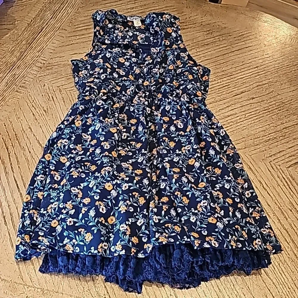 Girls floral Dress size 12